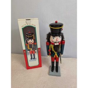 Kurt S. Adler Old World Wooden Nutcracker Hand-Crafted Soldier Holiday Decor